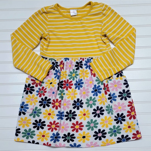 Hanna Andersson Other - Hanna Andersson Floral and Stripe Pocket Dress